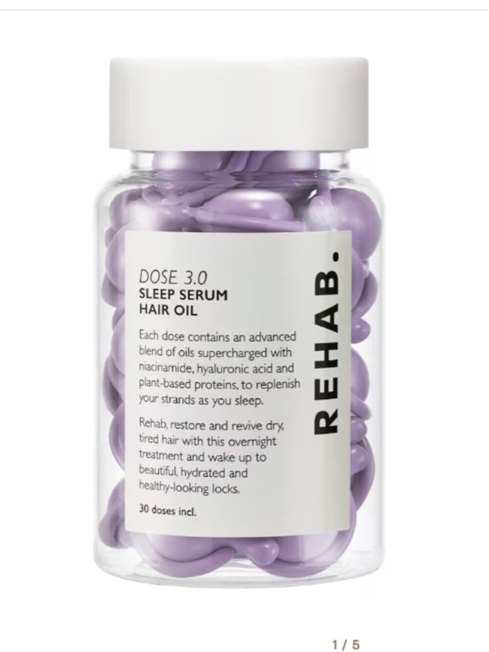 REHAB Dose 3.0 Sleep Serum Hair Oil (30ml)